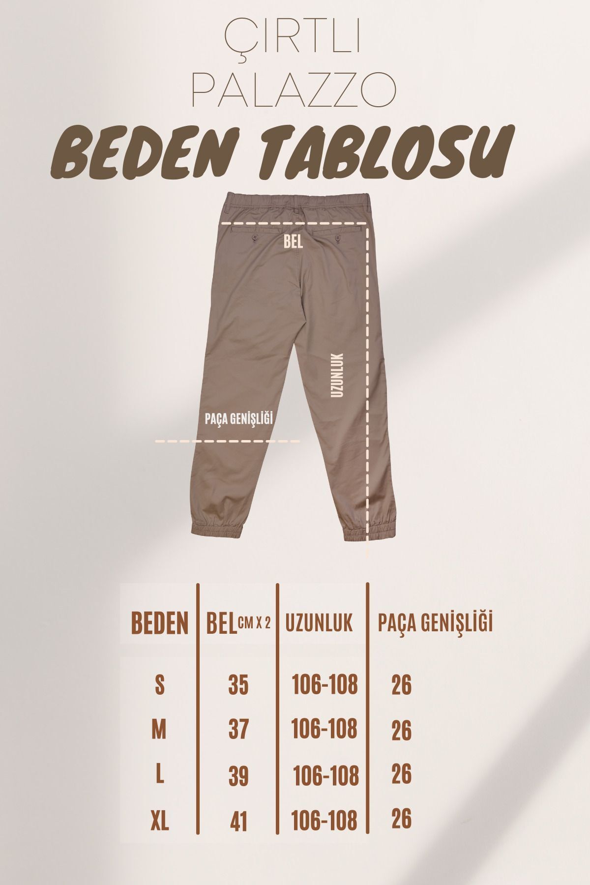 Kadın Lacivert Beli Cırt Cırtlı Pileli Bol Paça Palazzo Pantolon Wide Leg